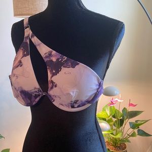 One shoulder bikini top